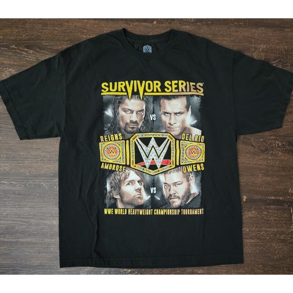 WWE Survivor Series 2015 T-Shirt Men's XL Shirt‎ 25th anniversary of Undertaker